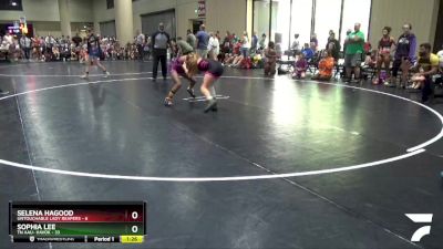 100 lbs Round 1 (4 Team) - Selena Hagood, Untouchable Lady Reapers vs Sophia Lee, TN AAU- Havok