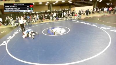 140 lbs Quarterfinal - Suzanne Stalley, Unattached vs Roxie Royster, Unattached