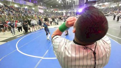 120 lbs Round Of 32 - Ezra Gilliam, Slvwc vs Haden Toups, Bulldog Wrestling Club