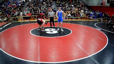 189 lbs Champ. Round 1 - Cody Cornish, Ligonier Valley Hs vs Trace Hay, Berlin Brothersvalley Hs