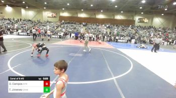 54 lbs Consi Of 8 #2 - Damian Campos, Spring Hills Wrestling vs Tate Jimenez, GomezBrothersGrapplingAcademy