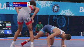 65 kg 1/8 Final - Yandel Morales, Puerto Rico vs Aleksandar Delchev, Bulgaria
