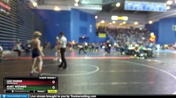113 lbs Champ. Round 1 - Leo Marini, Salesianum vs Kurt Wehner, Donovan Catholic
