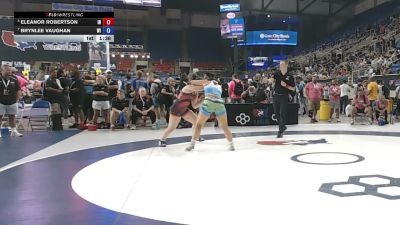155 lbs Cons. Quarters - Eleanor Robertson, Indiana vs Brynlee Vaughan, Wisconsin