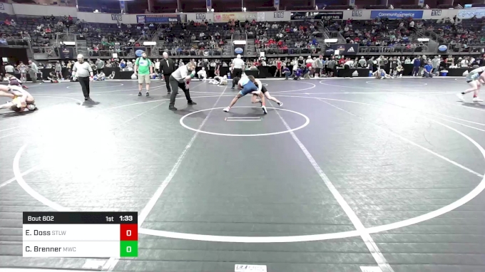 133 lbs Round Of 32 - Ethan Doss, Stl Warriors vs Chase Brenner, MoWest ...
