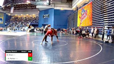 285 lbs Champ. Round 2 - Alonzo Parker, Easton Area Hs vs Benjamin Shue, Bergen Catholic