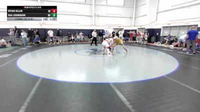 C-160 lbs Consi Of 8 #1 - Ryan Ellis, OH vs Kai Johnson, WV