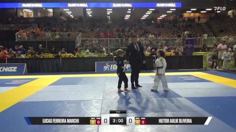 Heitor Aulik Oliveira vs Lucas Ferreira Marchi 2025 Pan Kids Jiu-Jitsu IBJJF Championship