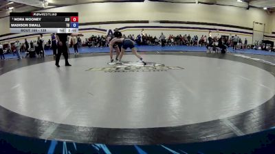 138 lbs Cons. Round 4 - Nora Mooney, John Carroll University vs Madison Small, Trine University