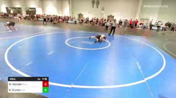 98 lbs Round Of 16 - Madison Worden, Gold Rush Wr Ac vs Rebel Crump, Ruis Wr Ac