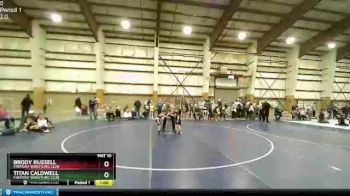 52 lbs Cons. Round 3 - Brody Russell, Fremont Wrestling Club vs Titan Caldwell, Fremont Wrestling Club