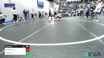 110 lbs Rr Rnd 3 - Anistyn St. Clair, Choctaw Ironman Youth Wrestling vs Paisley Gilles, Harrah Little League Wrestling