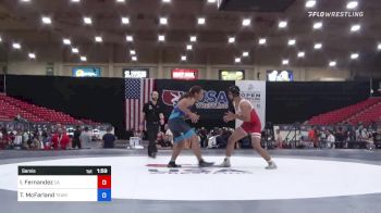 75 kg Semis - Isai Fernandez, California vs Terrell McFarland, Team Pennsylvania