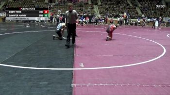 6A 144 lbs Quarterfinal - Cody Tyus, Stanhope Elmore vs Sawyer Hardy, Spain Park HS