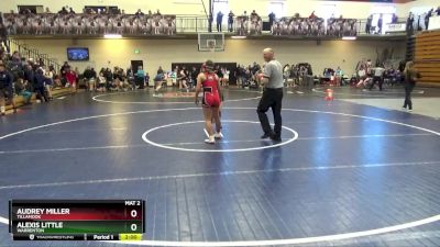 115 lbs Cons. Round 2 - Alexis Little, Warrenton vs Audrey Miller, Tillamook