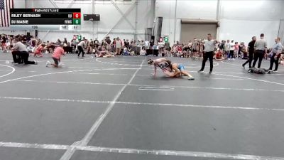 126 lbs Round 3 (4 Team) - DJ Mabie, Front Royal WC vs Riley Bernash, Upstate Uprising
