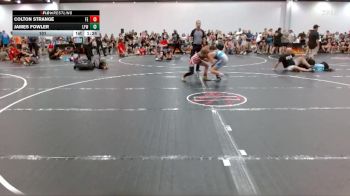 101 lbs Round 3 (4 Team) - James Fowler, LaFayette Wrestling vs Colton Strange, Freedom Elite