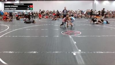 101 lbs Round 3 (4 Team) - James Fowler, LaFayette Wrestling vs Colton Strange, Freedom Elite