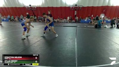 130-131 A Round 1 - Dylan Brody, Random Lake vs Stratton Nelson, Mora