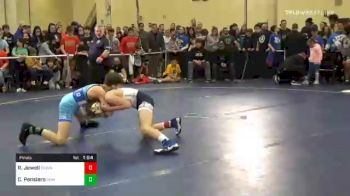 105 lbs Final - Ricky Jewell, Downingtown East vs CJ Pensiero, Bishop McCort