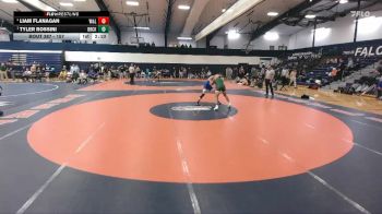 157 lbs Semifinal - Tyler Rossini, Brockport vs Liam Flanagan, Washington And Lee
