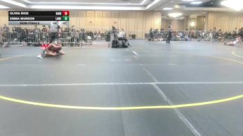 66 lbs Semifinal - Olivia Rios, Badboy Wrestling vs Emma Munson, Lawc