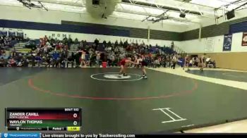 132 lbs Semifinal - Zander Cahill, North Central vs Waylon Thomas, Tonasket