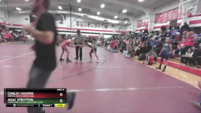 75 lbs Round 5 - Conley Hooper, Odessa Youth Wrestling vs Issac Strutton, Lexington Youth Wrestling Club