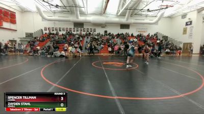 132B Round 3 - Spencer Tillman, Laurel vs Zayden Stahl, Lovell