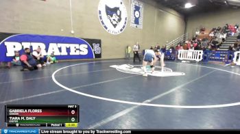 137 lbs Cons. Semi - Gabriela Flores, Sanger vs Tiara M. Daly, Exeter