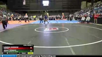 5A - 113 lbs Cons. Round 2 - Romiz Monaco, Wichita-Kapaun Mt. Carmel vs Landen Sherrow, Andover