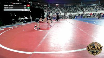 98 lbs Quarterfinal - Rhett Hardy, Shelton Wrestling Academy vs Kevin Ward, Best Trained