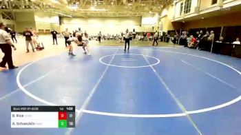 126 lbs Round Of 16 - Braxton Rice, Compound York vs Adam Schaeublin, MetroWest United