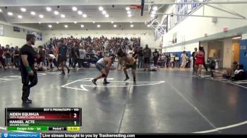 160 lbs Cons. Round 4 - Hansel Acte, Golden Eagles vs Aiden Equihua, Vista Murrieta High School