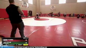 120 lbs Champ. Round 1 - Adriel Flores, Othello vs Jack Eylar, Ellensburg