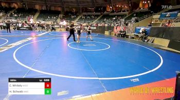 89 lbs 5th Place - Conner Whitely, Westshore Wrestling Club vs Hayden Schwab, Immortal Athletics WC