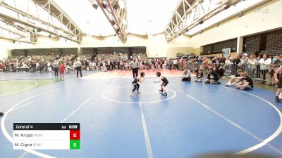 51-T lbs Consi Of 4 - Maverick Krupa, Truman Rams vs Matteo Cigna, Bitetto Trained Wrestling