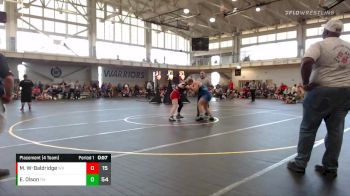 200 lbs Placement (4 Team) - Elsie Olson, Team Minnesota vs Madison Woyach-Baldridge, Wisconsin Red