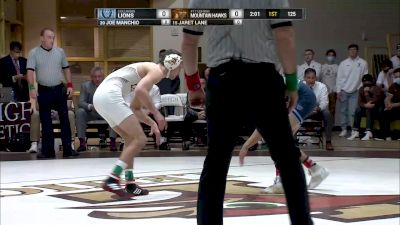 125 pounds - Joe Manchio, Columbia vs Jaret Lane, Lehigh