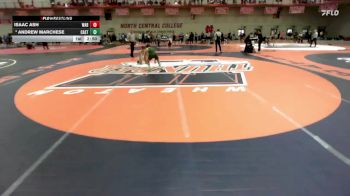 125 lbs Cons. Round 4 - Isaac Ash, Wabash vs Andrew Marchese, Castleton