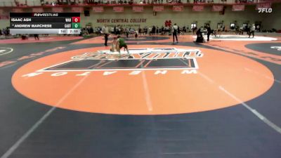 125 lbs Cons. Round 4 - Isaac Ash, Wabash vs Andrew Marchese, Castleton