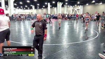 144 lbs Placement (16 Team) - Elijah Blewitt, Iowa Black vs Aidan Schoen, Team STL Black