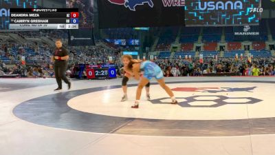 115 lbs Cons. Rd Of 32 - Deandra Meza, AZ vs Camryn Gresham, OH