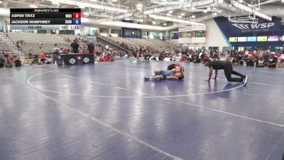 144 lbs Aspen Tritz, Wisconsin vs Jackson Humphrey, California Gold