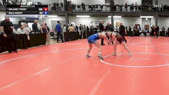 126 lbs Quarterfinal - Delaney Frost, Noble vs Sela Rozov, Blair