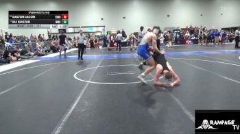 157 lbs Cons. Round 2 - Dalton Jacob, Colby Kids vs Eli Koster, WWC