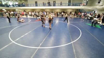 88-90 lbs Round 2 - Oakley Wilson, Champions Wrestling Club vs Faith Young, Champions Wrestling Club