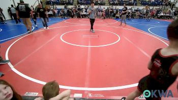 49 lbs Round Of 16 - Timmy McCall, Fort Gibson Youth Wrestling vs Dakota Taylor, Sperry Wrestling Club