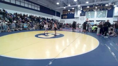 70 lbs Quarterfinal - Sarah Ramirez, OCRTC vs Ezekiel Archuleta, Rough House