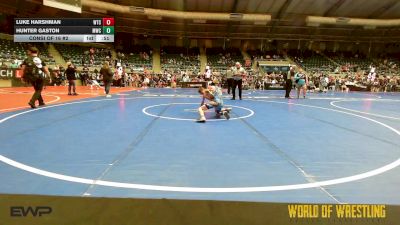 76 lbs Consi Of 16 #2 - Luke Harshman, WTC vs HUNTER GASTON, Midway Wrestling Club